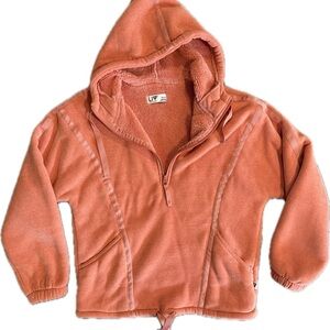 Women's Coral Fleece Half-Zip Hoodie